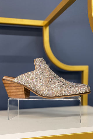 Corkys Rhinestone Tex Mex Western Style Mule