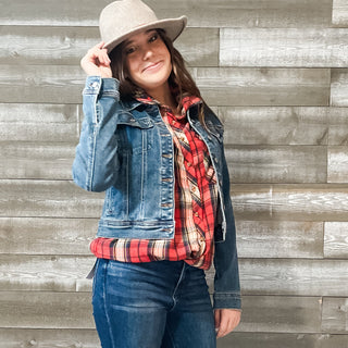 judy blue denim jacket