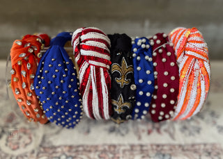 game day inspired headsbands