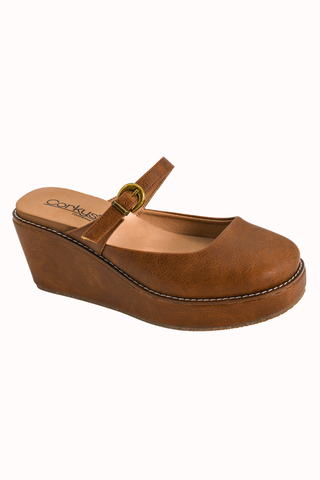 PRE-ORDER Corkys Me Time Wedge Closed Toe Shoe