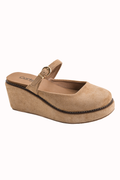 Camel Faux Suede