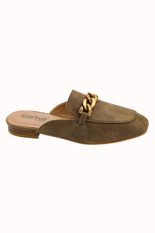 Corkys Keepsake Tan Mule
