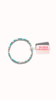 Turquoise & White Sprinkle
