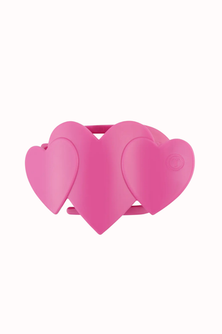 Teleties Heart to Heart Flat Clips