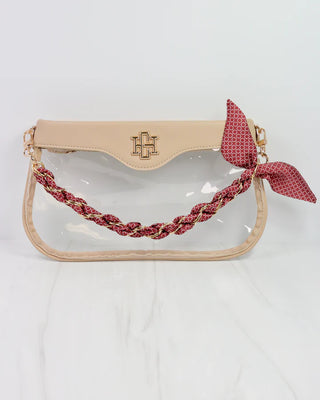Serafina Fashion Scarf Purse Chain