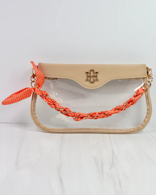 Serafina Fashion Scarf Purse Chain