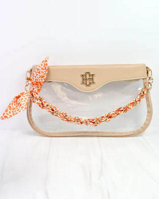 Serafina Fashion Scarf Purse Chain