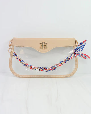 Serafina Fashion Scarf Purse Chain