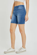 cello pull on mid rise biker shorts AB68927M