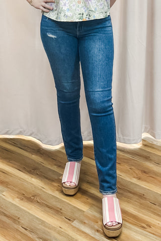 JBD by Just Black Denim Slim Straight Leg Jeans DP691 DK