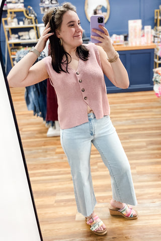 JBD by Just Black Denim Slim Wide Leg Light Wash Jeans for spring with frayed hem DP683 LT