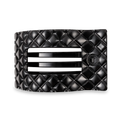 Jet Black Quilted