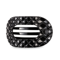 Jet Black Quilted