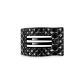 Jet Black Quilted
