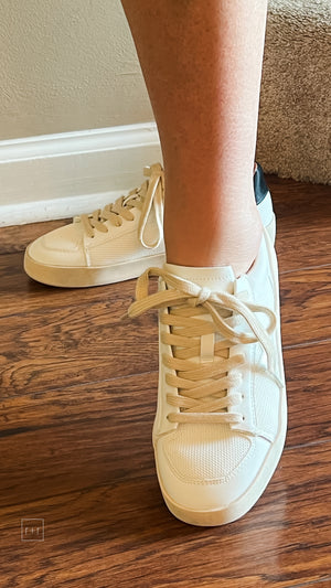 corkys footwear another round distressed white star detail on white with black trim casual sneaker