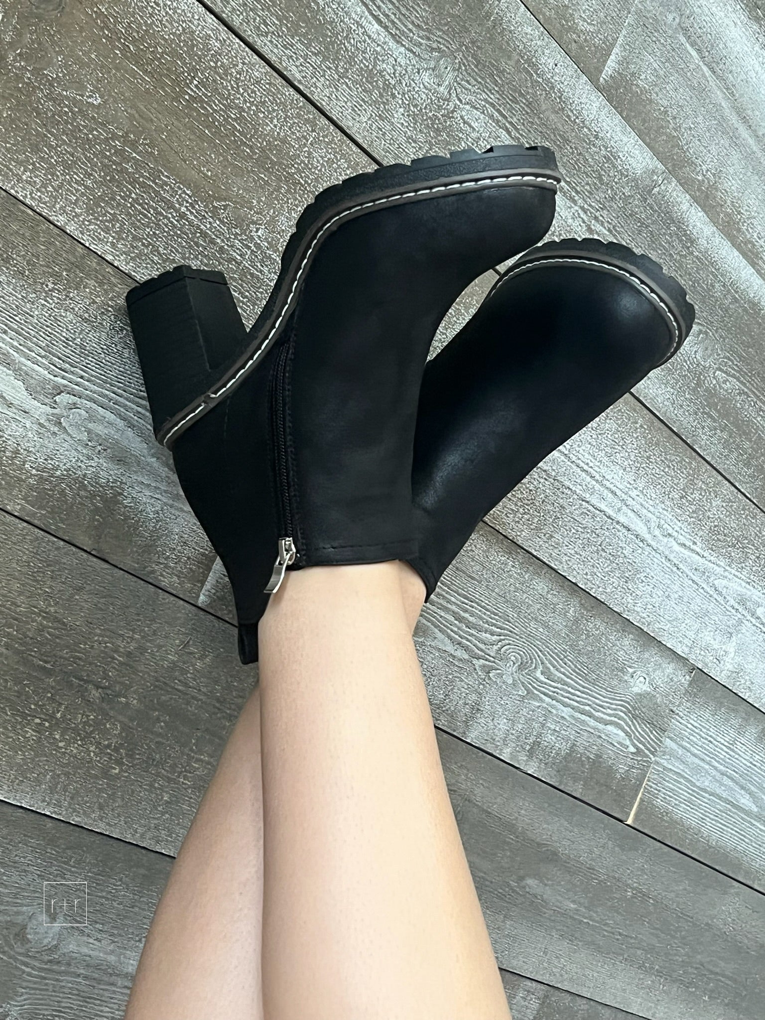 corkys footwear bite me booties fall black oil pu