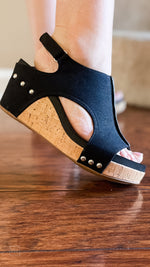 spring limited edition colors corkys footwear carley black canvas