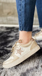 corkys hey girl constellation casual sneaker in gold 51-0077-GOLD