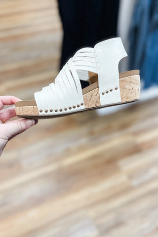 Corkys Good For You Cork Wedge Sandals