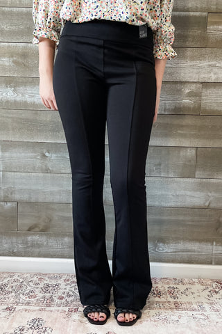 dear scarlett magic black kick flare pull on pants suit separates MDSFL & MDSFLP