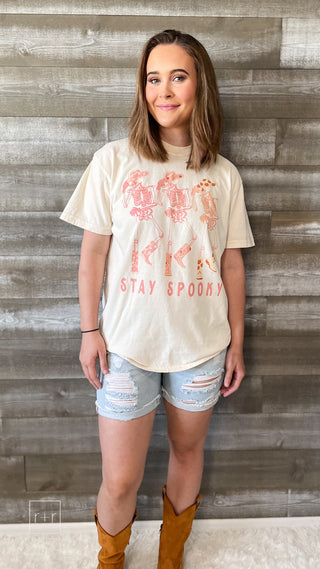 stay spooky halloween graphic tee