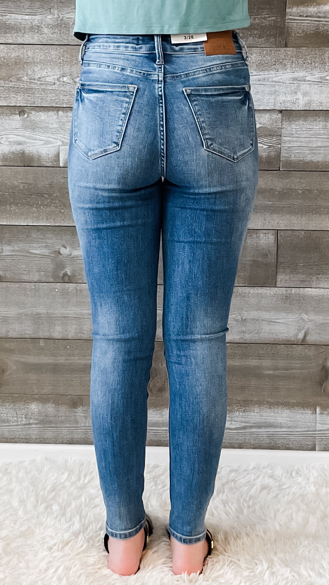 judy blue high waist tummy control top classic skinny jeans JB88799REG
