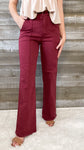 judy blue straight leg burgundy dyed front seam jeans JB88800REG