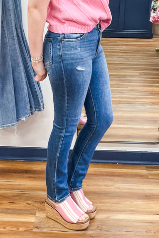 JBD by Just Black Denim Slim Straight Leg Jeans DP691 DK