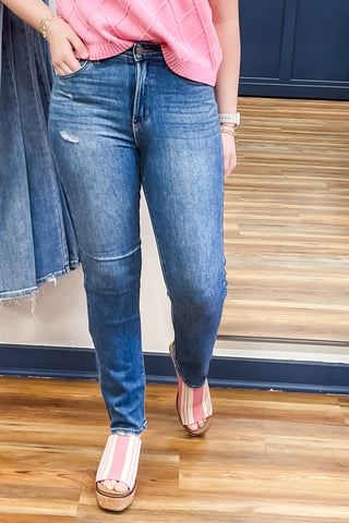 JBD by Just Black Denim Slim Straight Leg Jeans DP691 DK