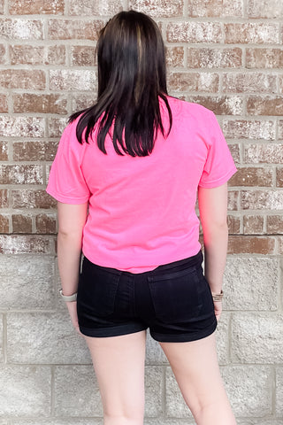 Judy Blue Black High Waist Aurora Weekender Shorts Rolled Cuff JB150358 deep utility style pockets