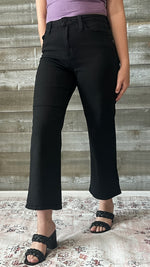 just black denim the classic wide leg jeans black BP239J-A-BLK