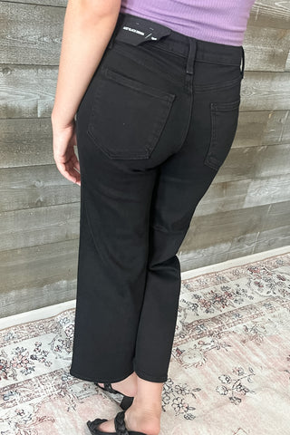 just black denim the classic wide leg jeans black BP239J-A-BLK