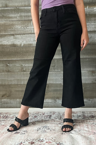 just black denim the classic wide leg jeans black BP239J-A-BLK