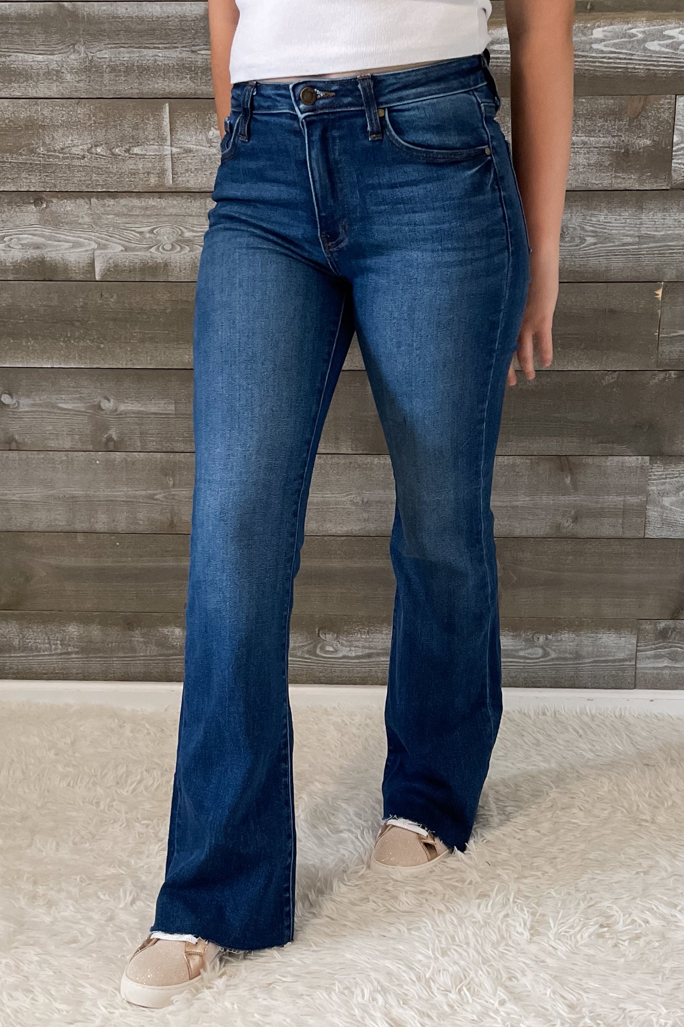 Denim Just Jeans Boots Just Black Denim Mid Rise Straight Bootcut