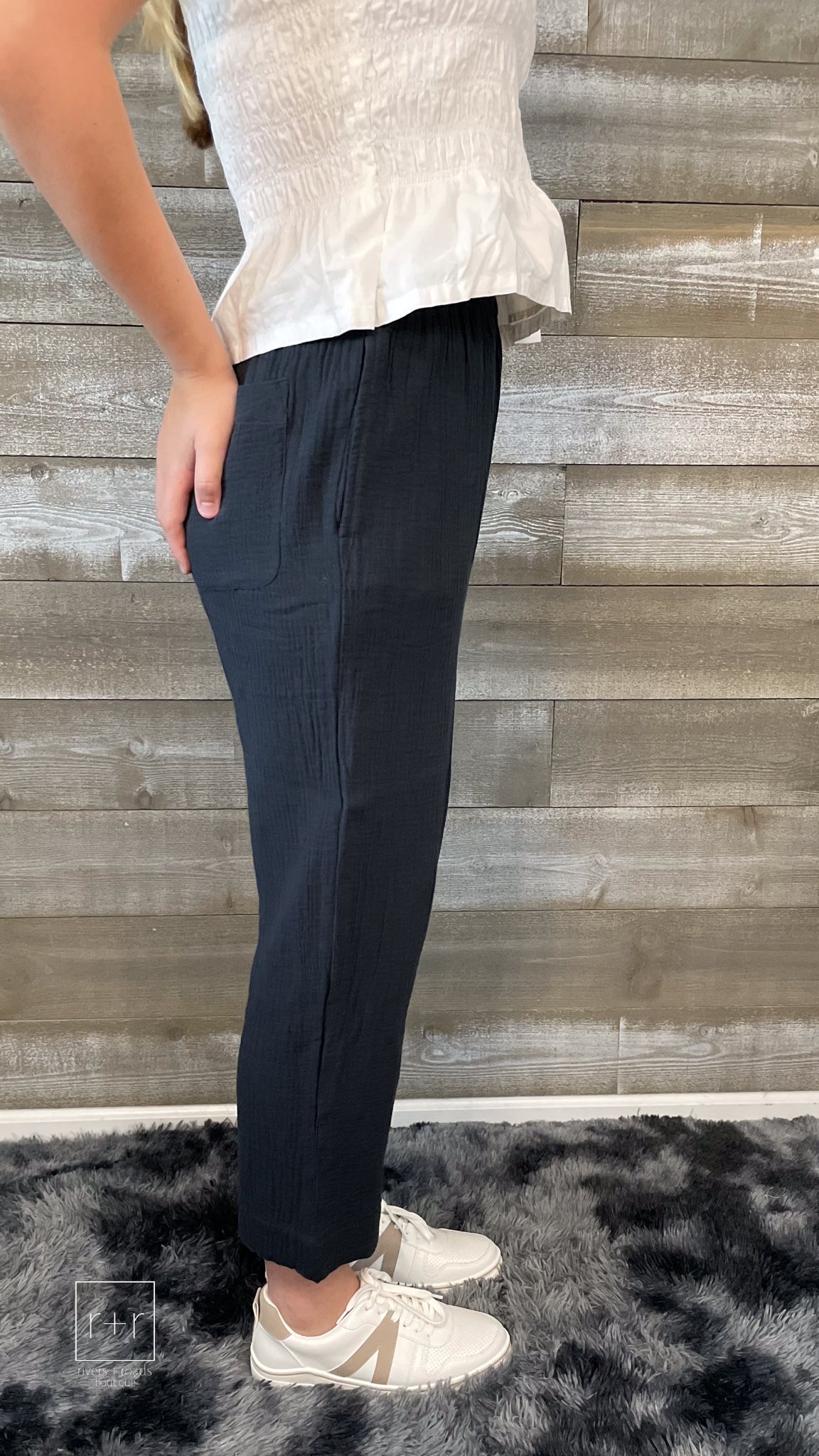 ee:some straight pocket pants in midnight PK7755