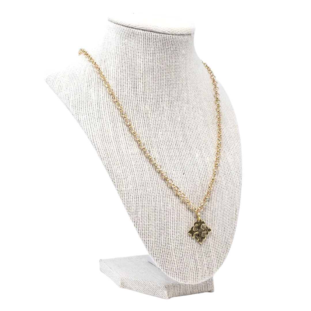 mary kathryn design gold celtic cross necklace