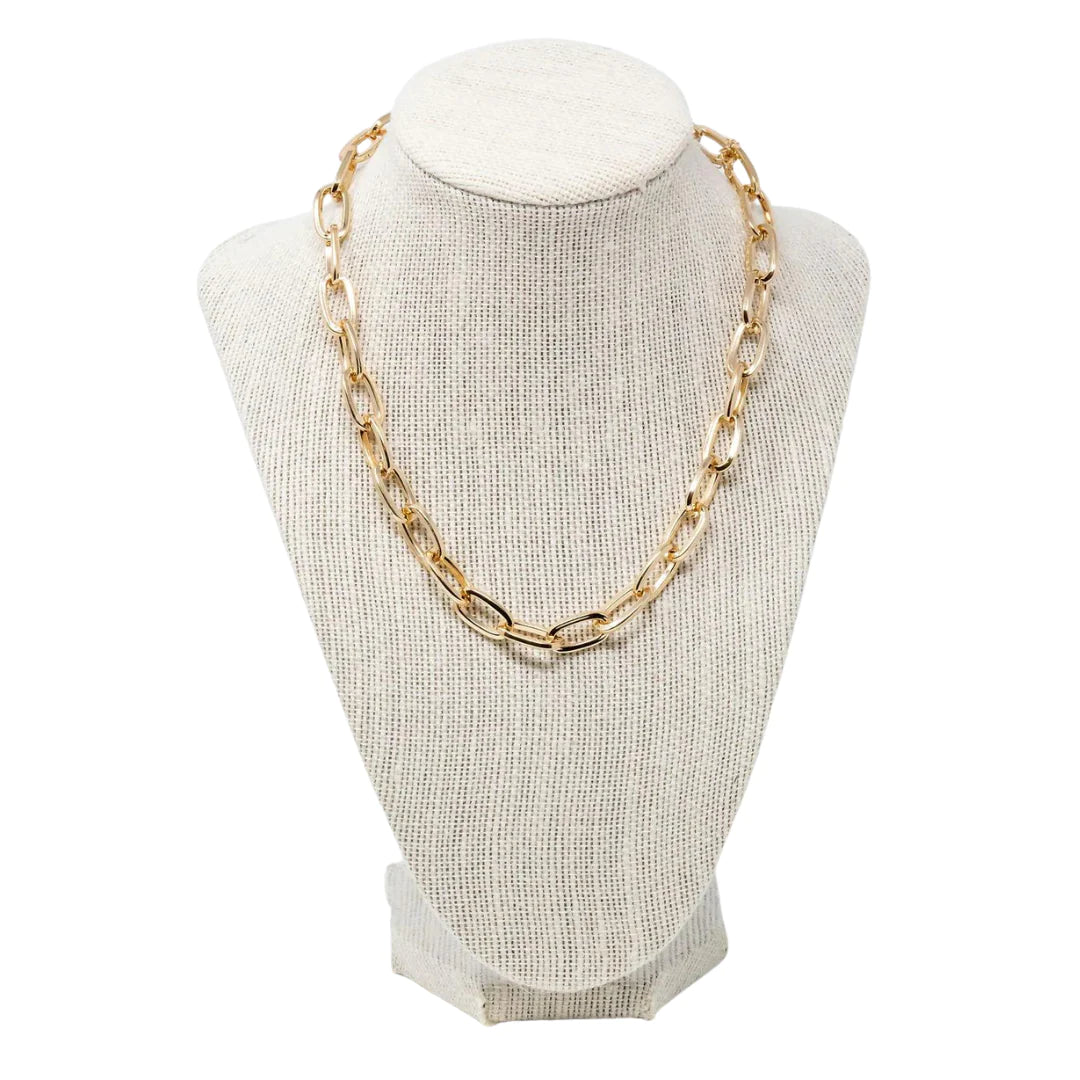 mary kathryn design courtney chain necklace gold